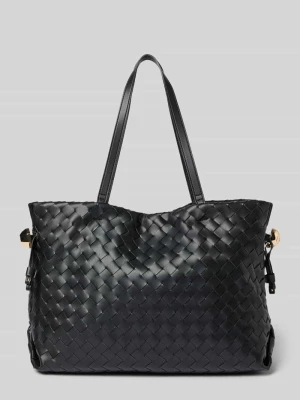 Torba tote z imitacji skóry model ‘Riccy’ Liu Jo White