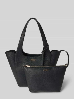 Torba tote z imitacji skóry z aplikacją z logo model ‘Calista’ Guess