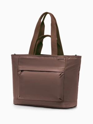 Zdjęcie produktu Torba tote z miejscem na laptopa 15, 6 cali brązowa Puccini