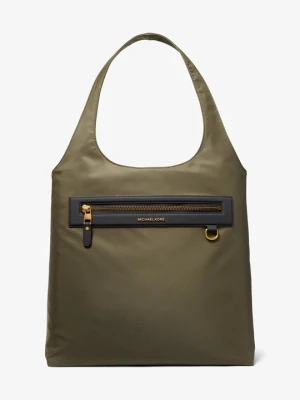 Torba tote z nylonu Hudson Michael Kors LODEN (Zielony)