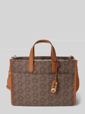 Torba tote z zawieszką z logo model ‘GIGI’ MICHAEL Michael Kors