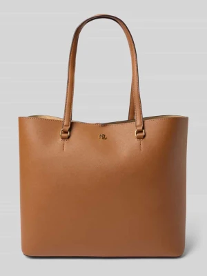 Torba tote ze skóry z aplikacją z logo model ‘KARLY’ Lauren Ralph Lauren