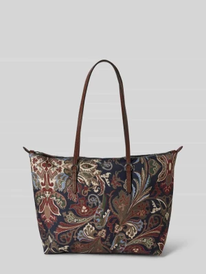 Torba tote ze wzorem paisley model ‘KEATON’ Lauren Ralph Lauren