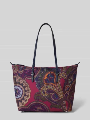 Torba tote ze wzorem paisley model ‘KEATON’ Lauren Ralph Lauren