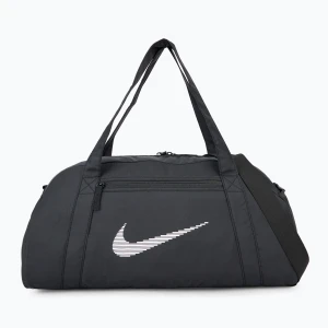 Torba treningowa damska Nike Gym Club 24 l black/ black/ white