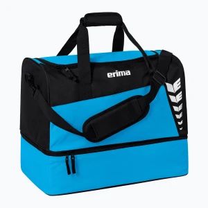 Zdjęcie produktu Torba treningowa ERIMA Six Wings Sports Bag With Bottom Compartment 60 l curacao/black