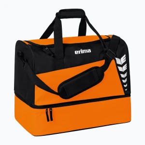 Zdjęcie produktu Torba treningowa ERIMA Six Wings Sports Bag With Bottom Compartment 60 l orange/black