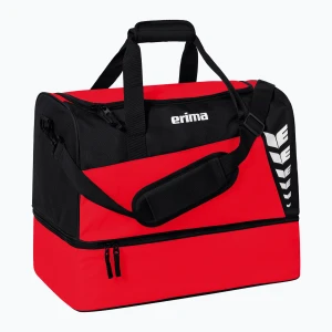 Zdjęcie produktu Torba treningowa ERIMA Six Wings Sports Bag With Bottom Compartment 60 l red black