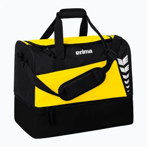 Zdjęcie produktu Torba treningowa ERIMA Six Wings Sports Bag With Bottom Compartment 60 l yellow/black