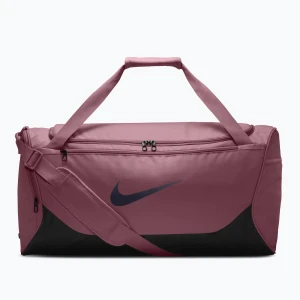 Torba treningowa Nike Brasilia 60 l pink smoke / black / gridiron