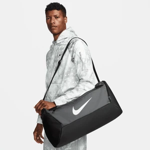 Torba treningowa Nike Brasilia 9.5 (rozmiar S, 41 l) - Szary