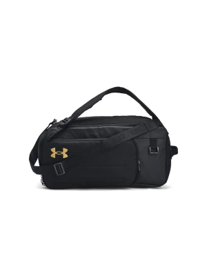 Torba treningowa uniseks Under Armour UA Contain Duo Sm Bp Duffle - czarna