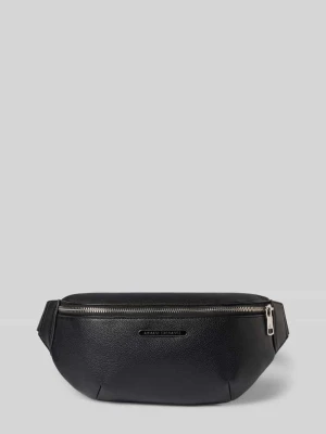 Torba typu belt bag z materiału skóropodobnego z detalem z logo Armani Exchange