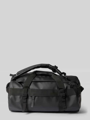Torba typu duffel z detal z logo model 'Texel' Rains Czarny