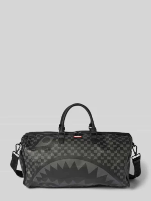 Torba typu duffle bag z detalem z logo model ‘HANGOVER DRIP CHECK’ Sprayground