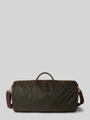 Torba typu duffle bag z naszywką z logo Barbour