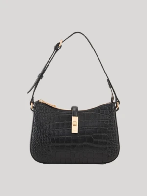 Torba typu hobo Coccodrillo Libi w kolorze czarnym JOOP!