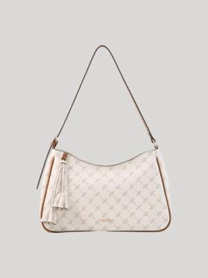 Torba typu hobo Cornflower Cortina Xara w kolorze złamanej bieli z wzorem JOOP!