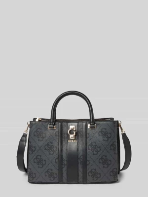 Torba typu kuferek z detalem z logo model ‘ERENIA’ Guess