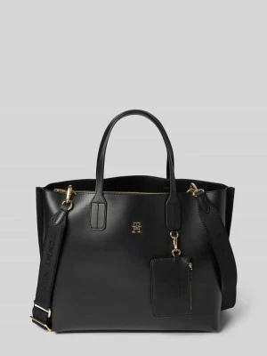 Torba typu kuferek z detalem z logo Tommy Hilfiger