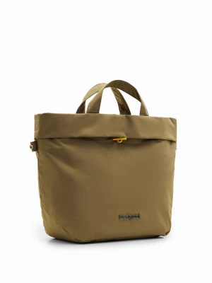 Torba typu shopper L dwustronna z nylonu Desigual