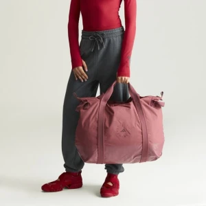 Torba typu tote adidas by Stella McCartney bordowy