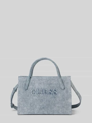 Torba typu tote z dodatkiem wiskozy model 'Jodi' Guess