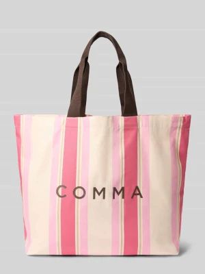 Torba typu tote z nadrukiem logo comma