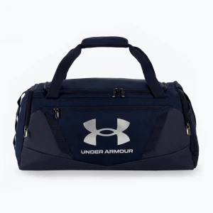 Torba Under Armour Undeniable 5.0 Duffle S 40 l midnight navy / midnight navy / metallic silver Granatowy