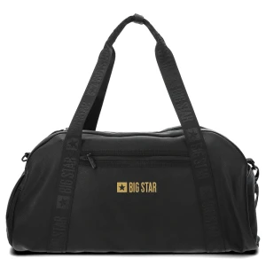 Zdjęcie produktu Torba unisex Big Star, duża do ręki i na ramię na zamek sportowa podróżna, czarna, RR574014