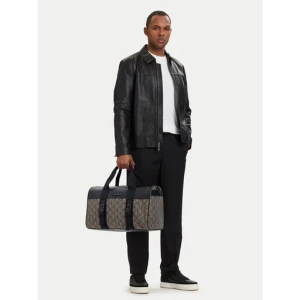 Torba weekendowa Calvin Klein Mixed Emblem Aop LV04D3379G Beżowy