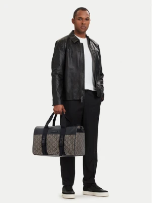 Torba weekendowa Calvin Klein Mixed Emblem Aop LV04D3379G Beżowy