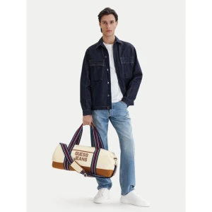 Torba weekendowa Guess Jeans M5BZ93 WL970 Kremowy