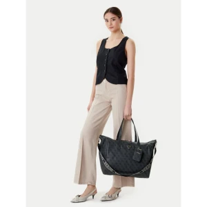 Torba weekendowa Guess Latona Travel TWLB92 11017 Czarny