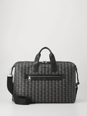 Torba weekendowa Lacoste czarny