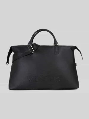 Torba weekendowa w skórzanym wyglądzie model 'ELITE' VALENTINO BAGS Czarny