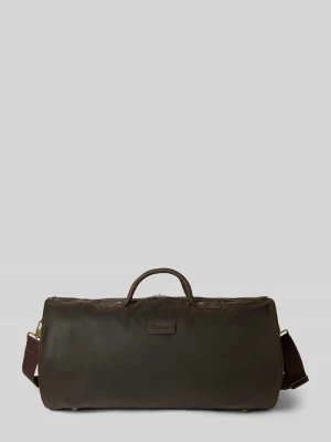 Torba weekendowa z czystej bawełny model 'HOLDALL' Barbour Oliwkowy