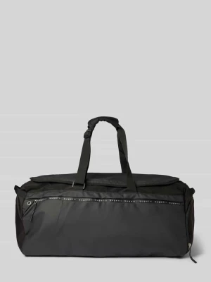 Torba weekendowa z detalami z logo model ‘Blanc Delight’ Bugatti