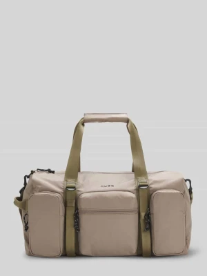 torba weekendowa z kieszeniami zapinanymi na zamek błyskawiczny model 'EVERETT' HUGO
