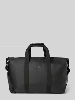 Torba weekendowa z logo model ‘Hilo’ Rains Czarny