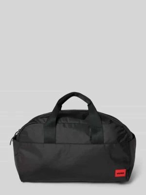 Torba weekendowa z naszywką z logo model ‘ETHON’ HUGO
