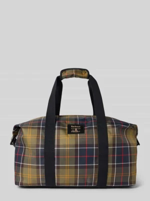 Torba weekendowa ze wzorem na całej powierzchni model ‘TORRIDON’ Barbour