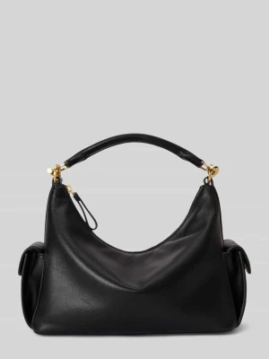 Torba z rączką z naturalnej skóry bydlęcej Lauren Ralph Lauren