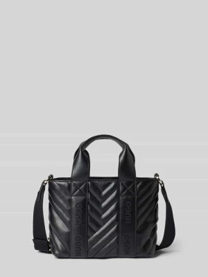Torba z uchwytami i odpinanym paskiem na ramię model ‘BECKY QL_TOTE MINI’ HUGO