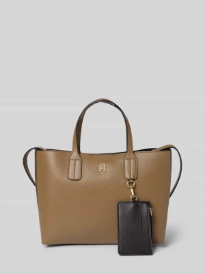 Torba z uchwytami i odpinanym paskiem na ramię Tommy Hilfiger