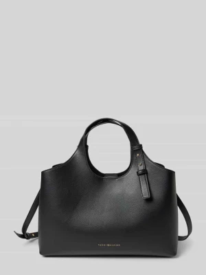 Torba z uchwytem z imitacji skóry Tommy Hilfiger