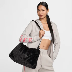 Torba ze sztucznego futra Nike Sportswear (10 l) - Czerń