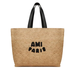 Torebka AMI Paris ULL033.AW0077 Beżowy