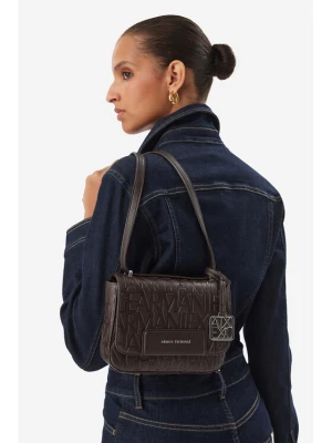 Torebka Armani Exchange XW001577 AF15774 U6032 Brązowy ciemny