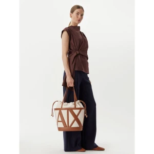 Torebka Armani Exchange XW002607 AF22635 M6261 Brązowy